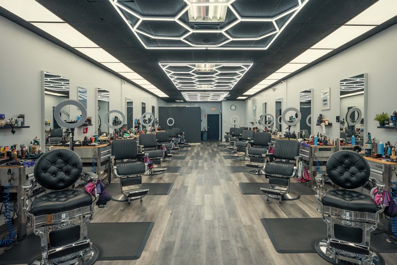 Inside Barber Studio The Cut Club in Davie, Florida